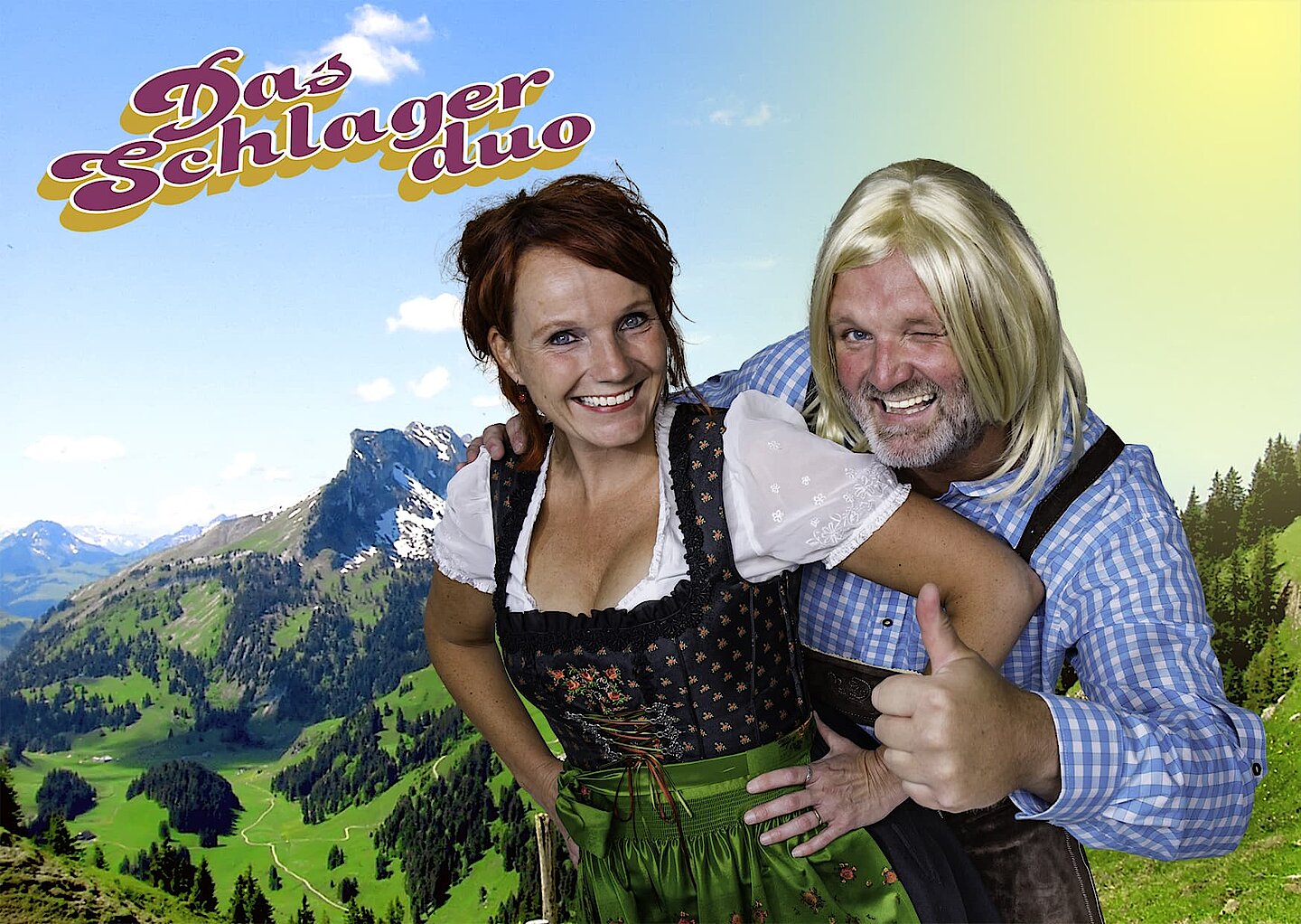 Persfoto van Das Schlagerduo zangers bij OktoberfeestArtiesten.nl