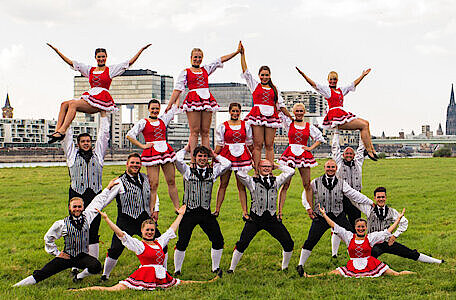 foto van Kammerkätchen und Kammerdiener, duitse dansgroep bij Oktoberfeestartiesten.nl