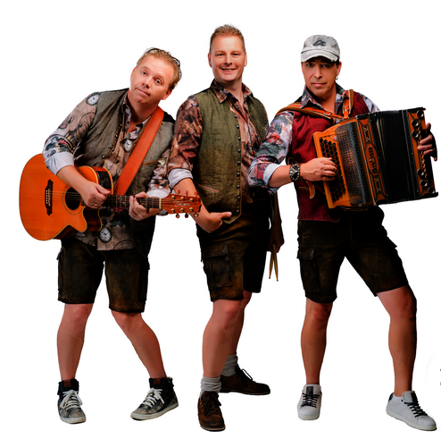 Nieuwe persfoto van Tiroler Teufel, Duitse feestmuziek via Oktoberfeestartiesten.nl